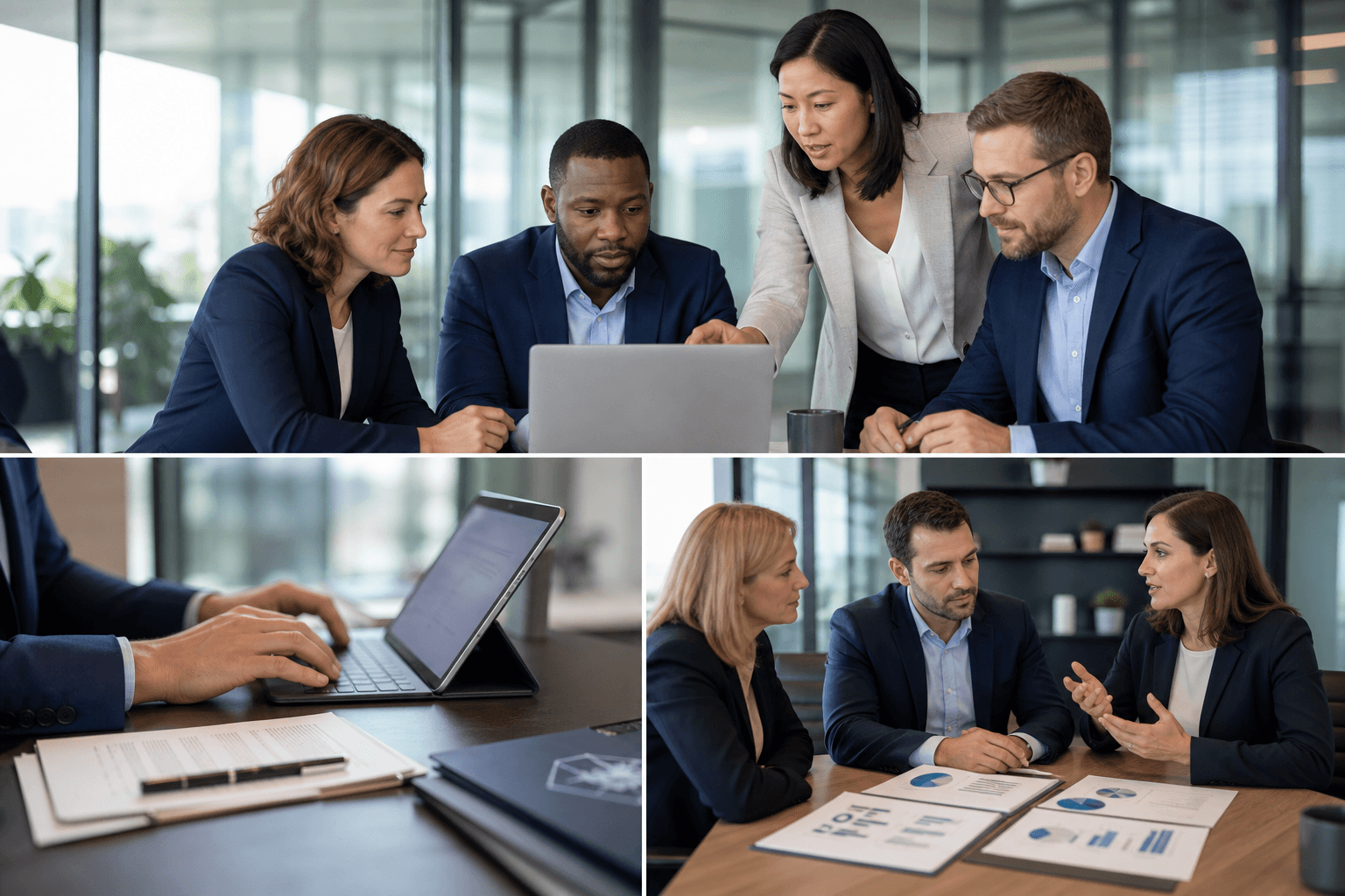 CUNIX consultants collaborating on CMMC cybersecurity compliance