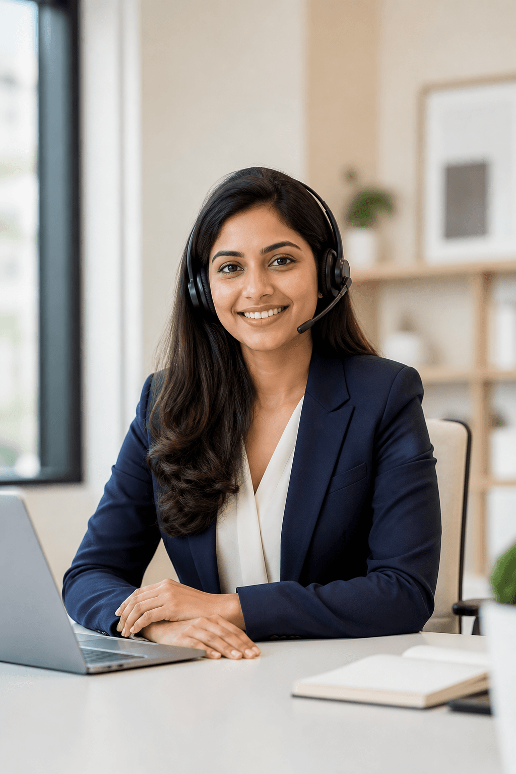 Professional consultant ready to assist with your service enquiry